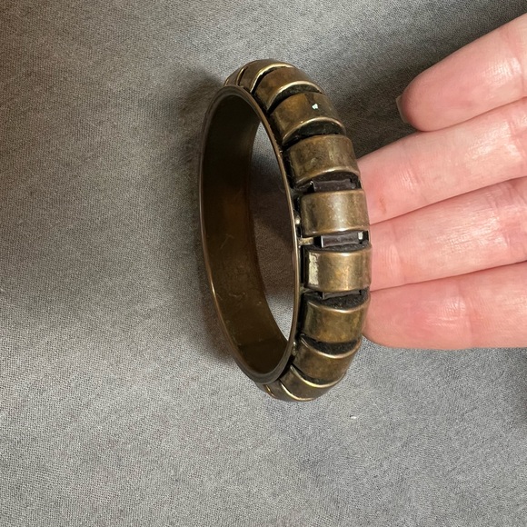 Vintage Penny & Copper and Brass Assortment Bangle/ Adjustable Cuff Bracelets - Picture 5 of 6